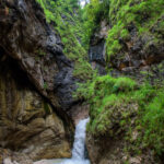 Almbachklamm wasserfall