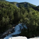 Buarfossen (Buerfossen), Jordalen, Odda, Hordaland