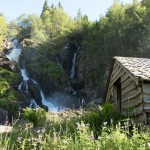 Buarfossen (Buerfossen), Jordalen, Odda, Hordaland