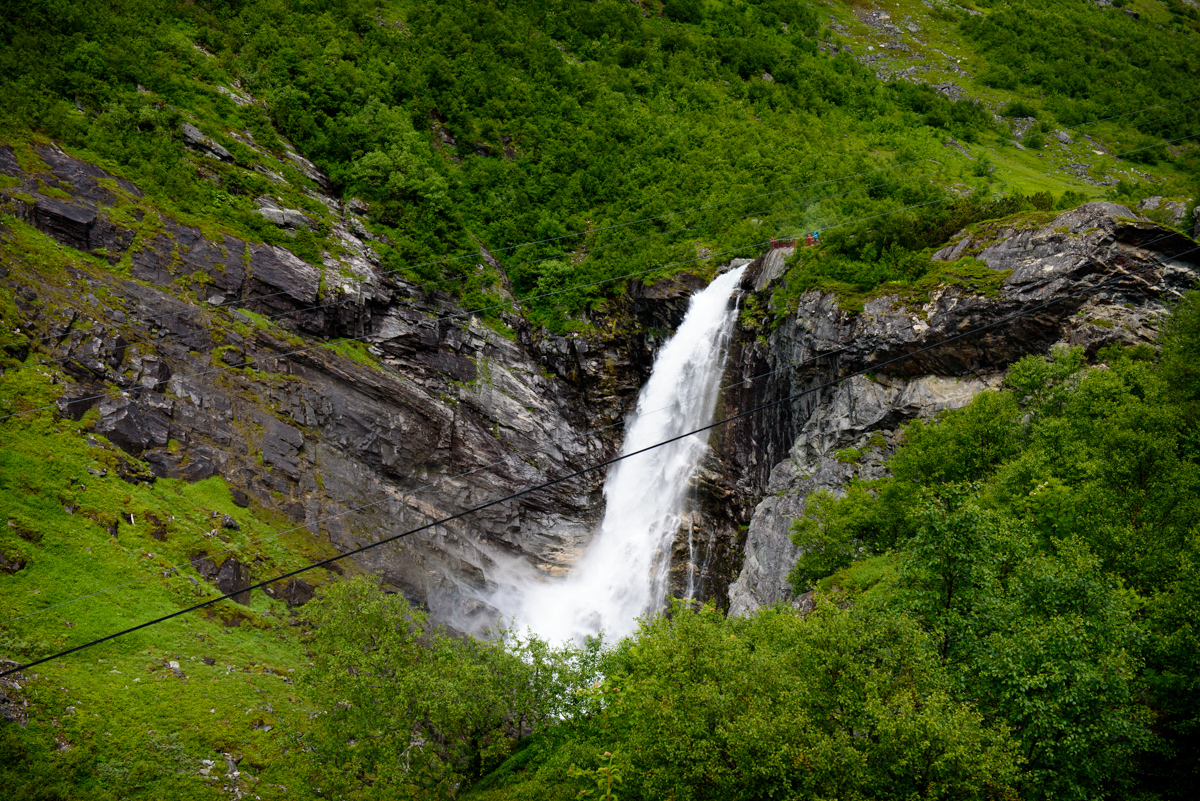 Buldrefossen, Videfossen