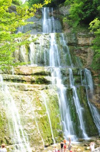 Cascades du Herisson - l'Eventail