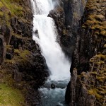 Waterfall in Iceland: Fardagafoss