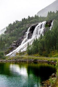 Furebergsfossen, Sunndal, Hordaland