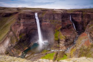 Haifoss & Granni waterfall