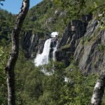 Hivjufossen, Hovet, Buskerud