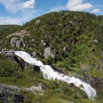 Hivjufossen, Hovet, Buskerud