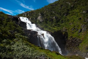 Hivjufossen, Hovet, Buskerud