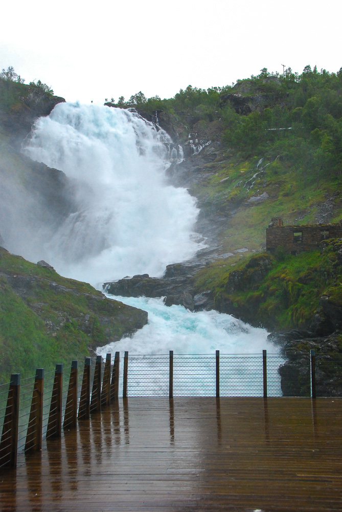 Kjosfossen - very powerful waterfall