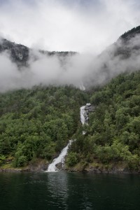 Laegdafossen, Naeroyfjord, Sogn og Fjordane