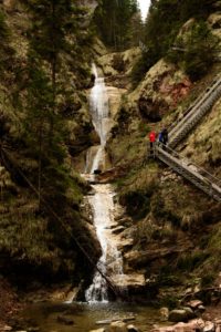 Nesselburg wasserfall