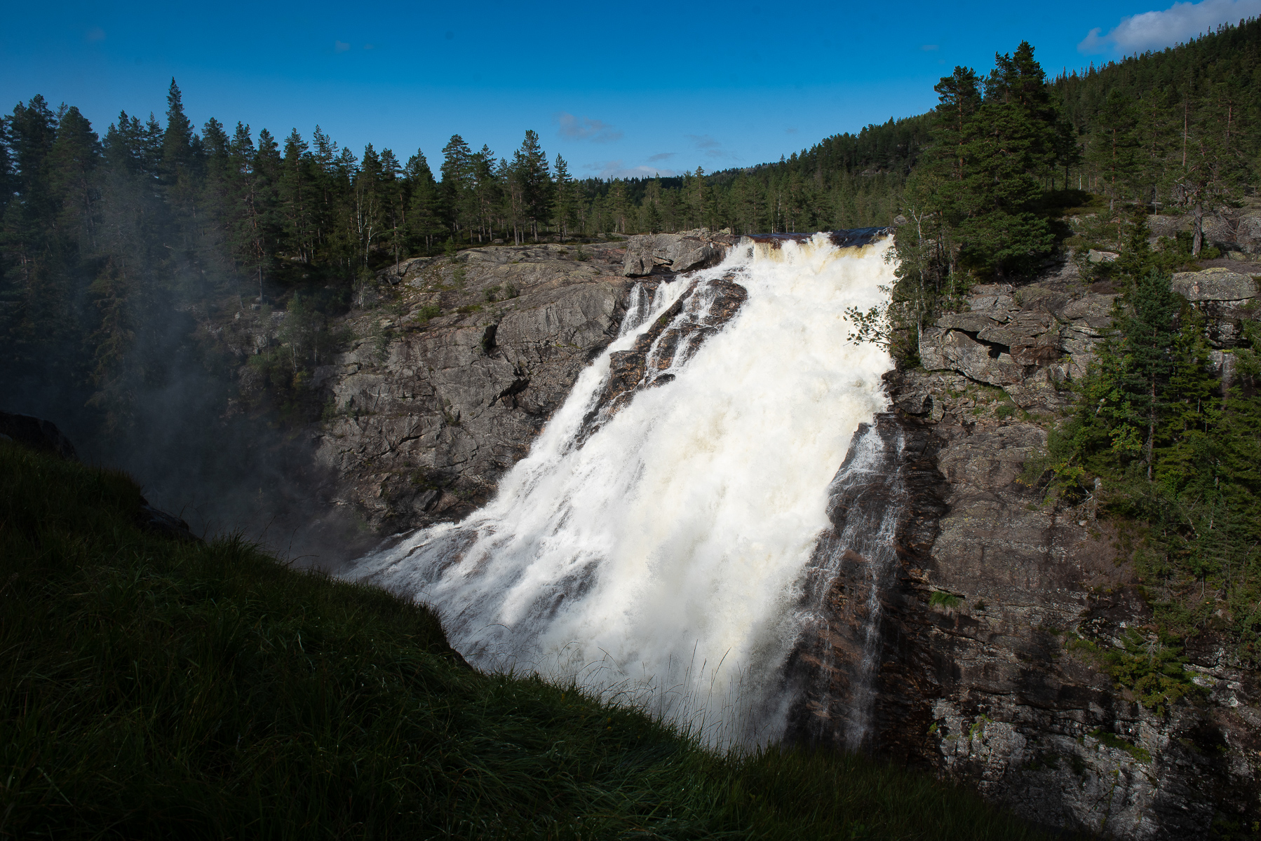 Waterfall in Norway: Rjukanfossen - Tovdal
