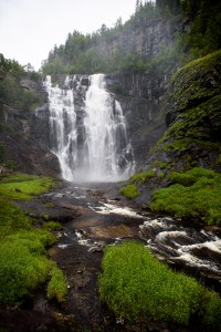 Skjervsfossen/Skjervefossen, Spildo-Moo, Hordaland