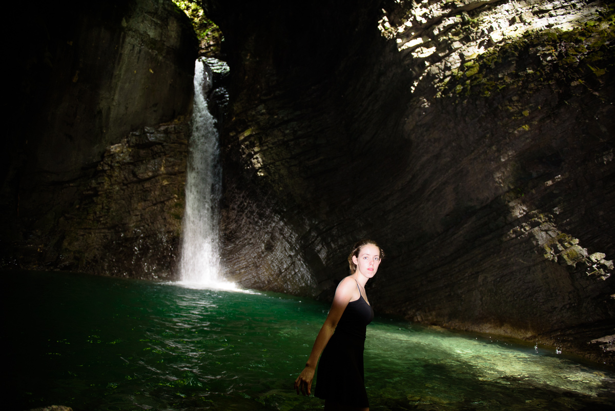Slap Kozjak - waterfalls in Slovenia