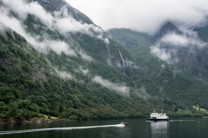 Styvifossen, Naeroyfjord, Sogn og Fjordane