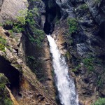 Waterfall in Switzerland: Cascade de la Tana