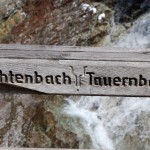 Waterfall in Austria: Tauernbachwasserfall