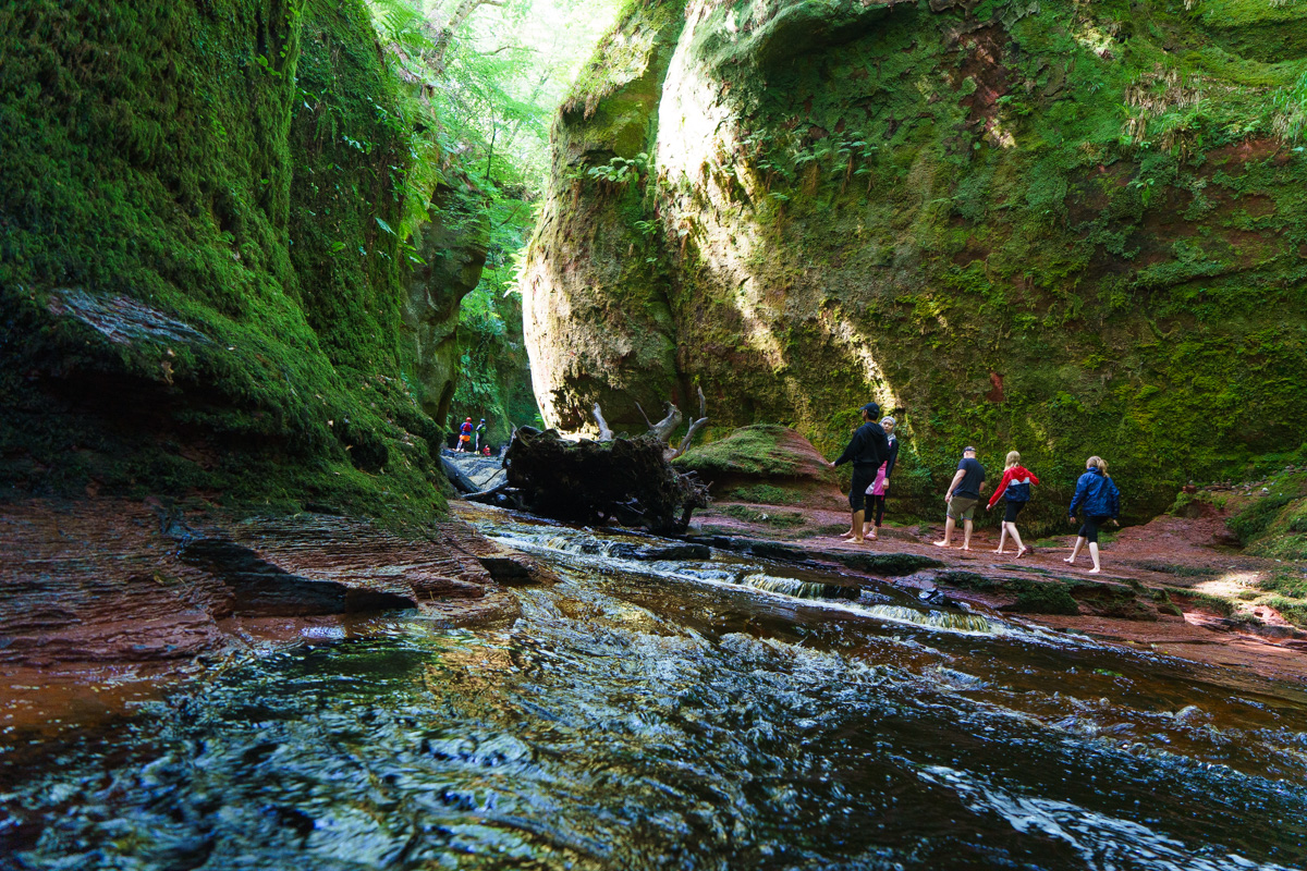 The Devil's Pulpit / Finnich Glen - Loch Lomond