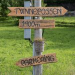 Tvinnefossen-sign