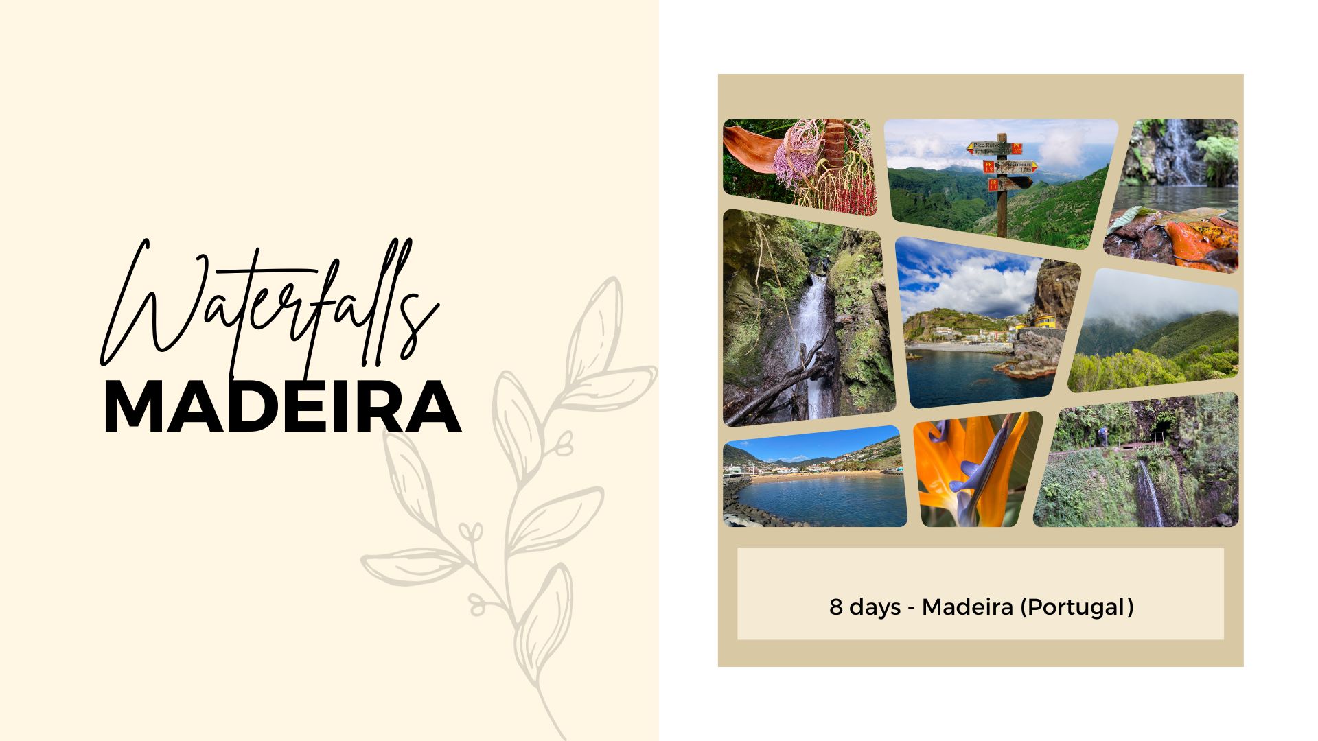 Waterfalls Madeira Travel